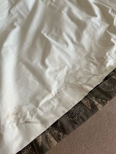Bespoke handmade door curtain