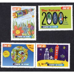 2000 Ireland Stampin the Future Commemorative Stamps Mint Never Hinged (MNH)