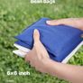 Cornhole Toss Game Set  3x2 ft Portable All-Weather Bean Bag Board with 8 Bean Bags Image 4