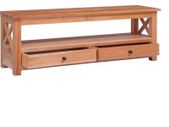 TV Cabinet 120x30x40 cm Solid Mahogany Wood