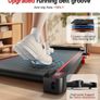 Walking Pad with Handle Bar 3 Level Incline, 300 Lbs Walking Pad Foldable for Home Office, Under Desk Treadmill with LED Display Remote Control APP Image 3