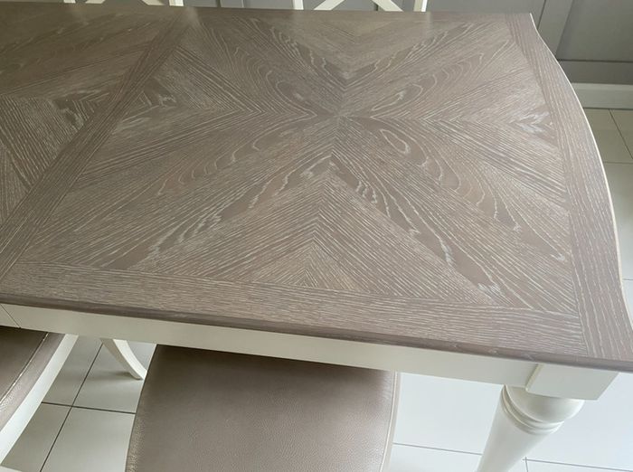 Dining table and chairs