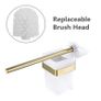Brand New WOMAO Toilet Brush Gold Stainless Steel Wall Mounted Toilet Brush. Image 5