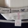 Navy Stripe girls age 11-12 dress Jasper Conran Image 4
