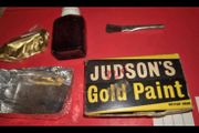 antique gold leaf paint kit