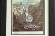Poulaphouca Waterfall, River Liffey. Framed Print