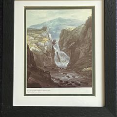 'The Fall of the Polafuca on the River Liffey' by Paul Sandby