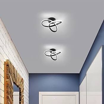 NEW | LED Ceiling Light Modern Curved Creative Design Ceiling Lights 22W