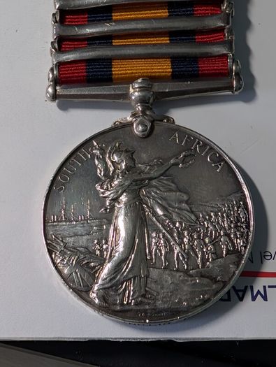 Queens SA medal Boer War.