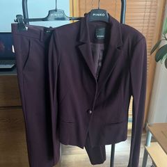 Pinko burgundy suit