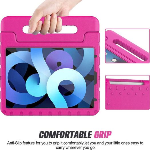 For Apple iPad Pro 13" 2024 Kids Case Shockproof Cover With Stand Pink