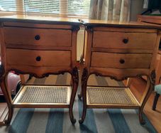 Pair of Versailles bedside lockers
