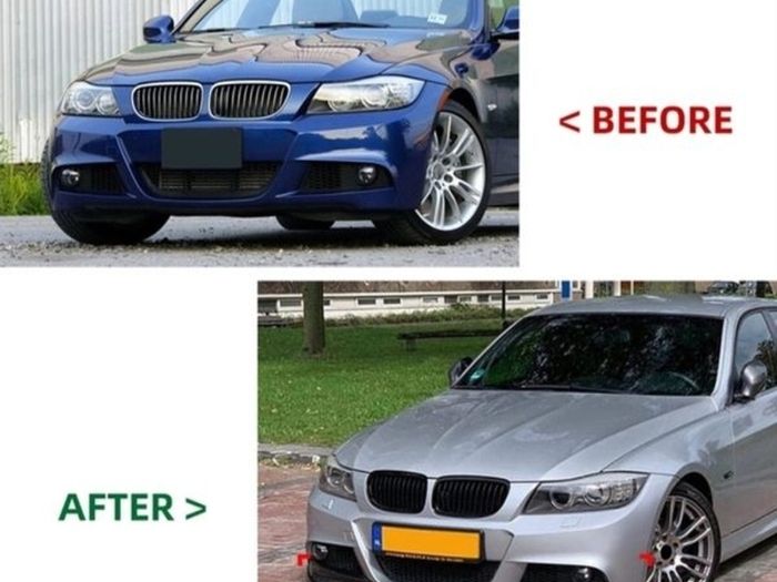 E90 Lci msport corner splitters