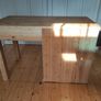 Antique pine desk. Image 2