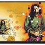 2002 Ireland Irish Rock Legends: U2, Phil Lynott, Van Morrison & Rory Gallagher Stamp Miniature Sheet Fine Used Image 2