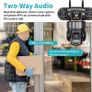 V380Pro 4G SIM GSM WiFi Security Camera 6K 12MP Three Lens Three Screen PTZ Panoramic Night Vision Video Surveillance CCTV Image 6