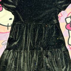 Girls black dress 9-10yrs
