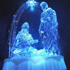 light up nativity