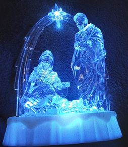 light up nativity