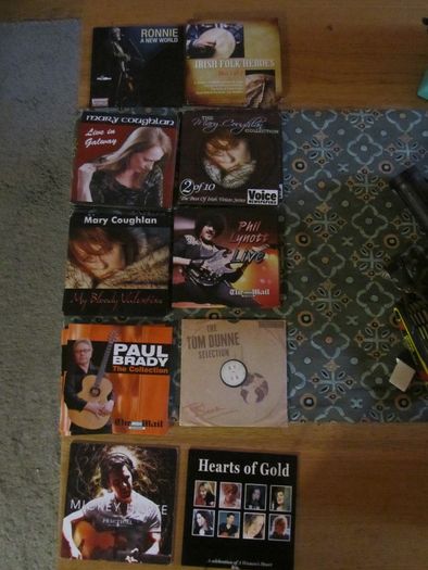 Box of 291 Promo CDs