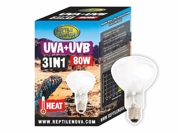Reptile Nova Bulb For Terrariums UVA+UVB 80W