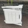 1 x Heavy Duty Plastic Sunlounger - Deckchair With Cushion - Can Deliver Image 3
