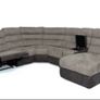 Grey Recliner sofa Image 6
