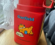 Vintage '80's Garfield Roughneck Thermos