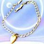 Vintage 9ct & 14ct Heart Charm Bracelet Image 6