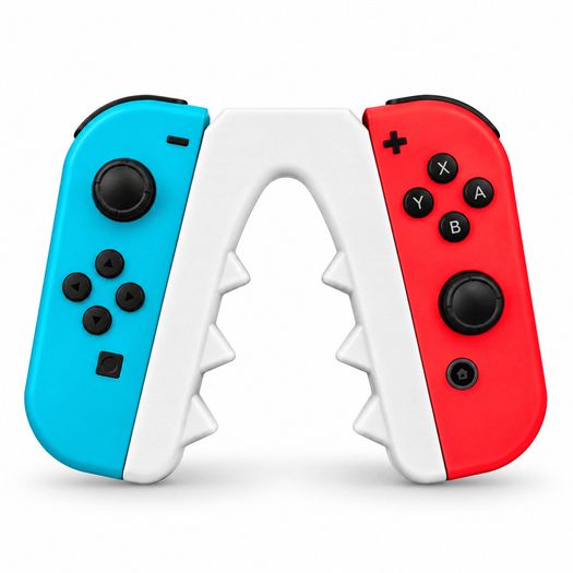 Piranha Plant JoyCon Grip | Cartridge Holder