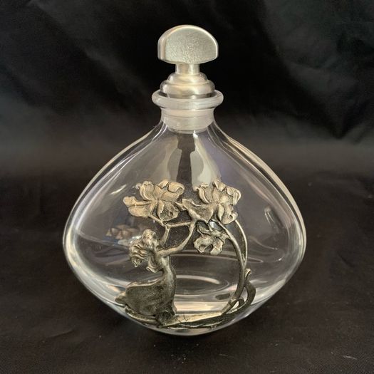 Vintage Art Nouveau Style Perfume Bottle