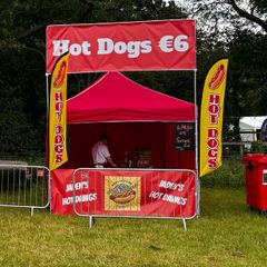 hot dog cart