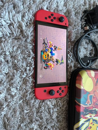 Nintendo Switch Red Edition Modded