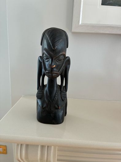 Hardwood African Ornament.