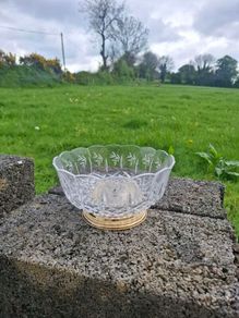 Crystal fruit bowl postage possible