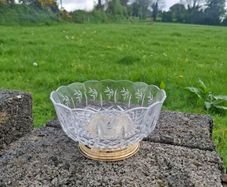 Crystal fruit bowl postage possible