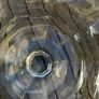 Clear Glass Pedestal Fruit Bowl Image 8
