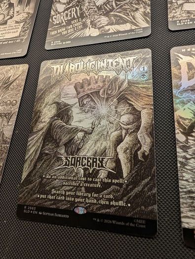 Magic The Gathering Secret Lair The Hobbit Desolation Rainbow Foil