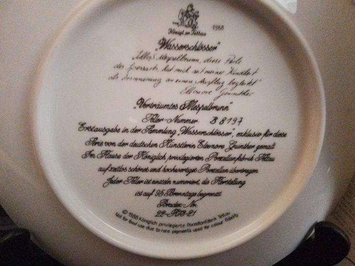 Three German Display Plates