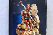 54mm miniature of Alexander the great. Sculpted by Alex Lopez