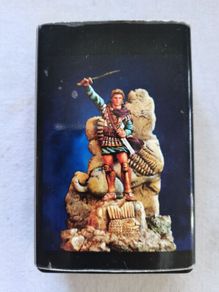 54mm miniature of Alexander the great. Sculpted by Alex Lopez