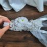communion dress,communion parasol size 9 years Image 5