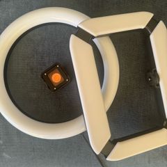 Rechargeable usb ring light lume cube