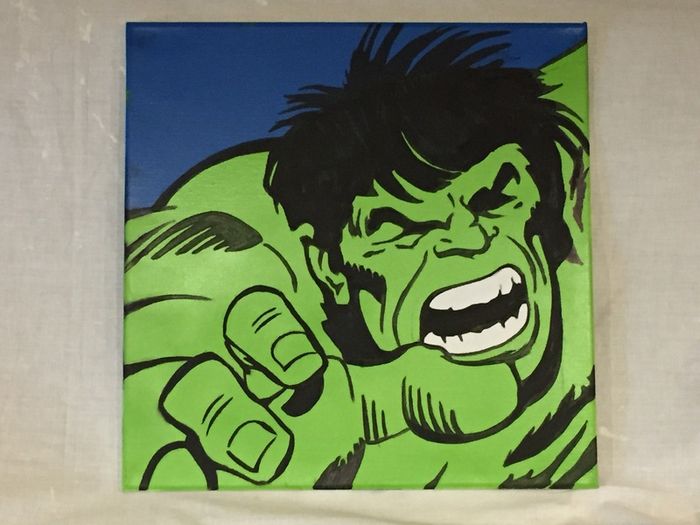 Superhero Paintings