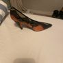 Mango snakeskin heels Leather Image 3
