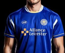 Leicester City Football 2005-2006 Men's JJB Home Jersey Size Large