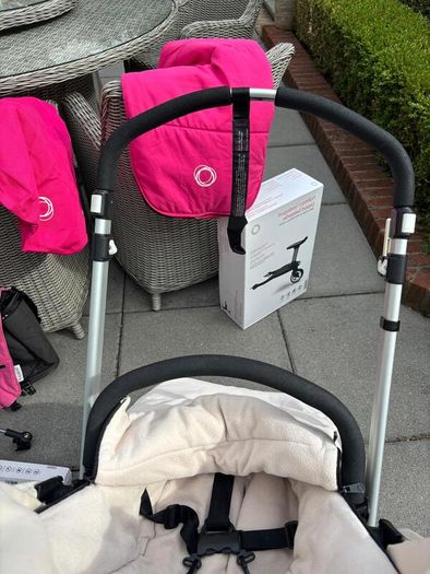 Bugaboo Cameleon Complete Bundle | Bassinet | Wheeled Board | Genuine Accessories