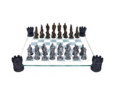 Medieval Knight Chess Set 43cm