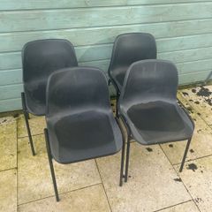 4 Stacking Chairs