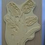 Craft supplies, Papermania rubber stamp,Tulip,  Card,Stampingd making Image 2